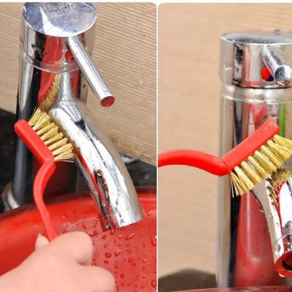 3pcs Metal Remove Rust Brushes Stainless Steel Copper Nylon Wire Brush Rust Scrub Remove Cleaning Tools Home Kits Wire Brush - Image 3