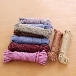 Lanyard Soft Windproof Nylon Rope Clothe Laundry Clothesline Nylon String for Outdoor - Image 3