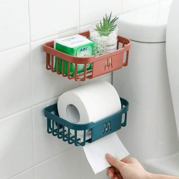 12-tisu-holder.jpg Bathroom And Kitchen Tissue Box/Bathroom Toilet Tissue Storage (বাথরুম এবং রান্নাঘরের টিস্যু বক্স) - Image 1