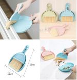 Children's Mini Desktop Cleaning Broom/Small Broom And Dustpan Set Computer Keyboard Gap Small Broom Plastic Even Shovel Brush Cleaning