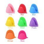 1 pair Kitchen Silicone Heat Resistant Gloves Clips Insulation Non Stick Anti-slip Pot Bowel Holder Clip Cooking Baking Oven Mitts - Image 3