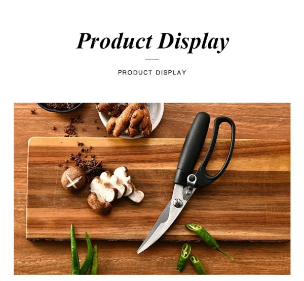 Multipurpose Kitchen Scissors for cutting Fish/Chicken with handle lock - Image 6