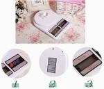 Smart Kitchen scale Digital Electronic Kitchen Scale SF 400 Weighing Scale SF-400 10KG/1g Kitchen Mail LCD White accessories - Image 3