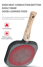 Frying Pan Four hole