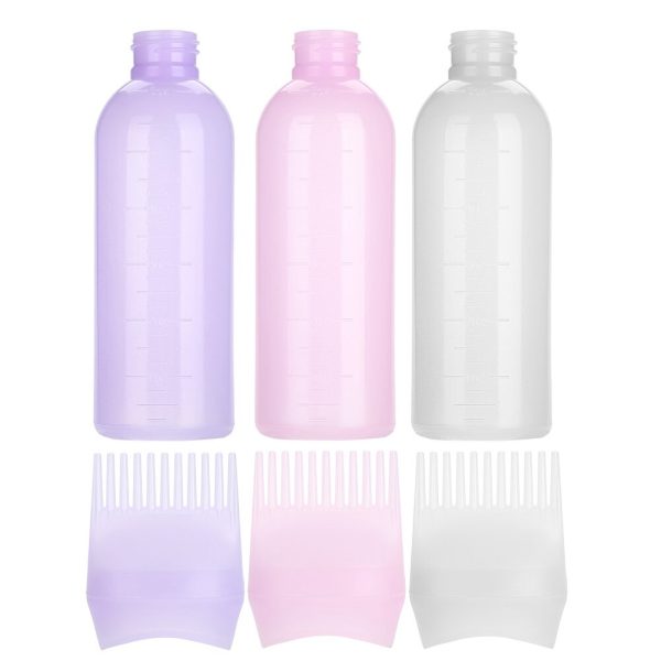 Hair Dye Applicator Brush Bottles Dyeing Shampoo Bottle Oil Comb Hair Dye Bottle Applicator Hair Coloring Styling Tool - Image 3
