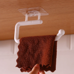 Kitchen Paper Roll Holder Cabinet Rag Hanging Holder Towel Hanger Toilet Paper Holders Rack Bar Shelf Tissue Holder - Image 6