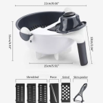 Multifunctional Vegetable Cutter 9 In 1 - Image 3