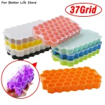 Silicone ice cube tray