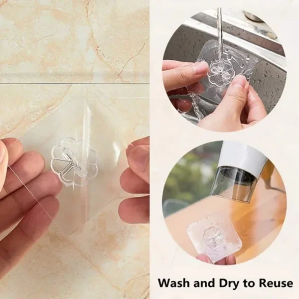 Wall sticky hanger hooks