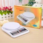 Smart Kitchen scale Digital Electronic Kitchen Scale SF 400 Weighing Scale SF-400 10KG/1g Kitchen Mail LCD White accessories