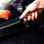 Chef Knives Food Kitchen Scissors Heavy Duty Knife Stainless Steel Peeler Set - Image 2