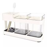 Toothbrush Stand 2 in 1 Multi-functional ABS Wide Application Detachable Toothbrush Holder Set for Bathroom - Image 5