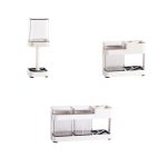 Toothbrush Stand 2 in 1 Multi-functional ABS Wide Application Detachable Toothbrush Holder Set for Bathroom - Image 11