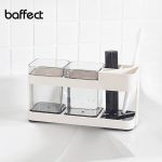Toothbrush Stand 2 in 1 Multi-functional ABS Wide Application Detachable Toothbrush Holder Set for Bathroom - Image 3