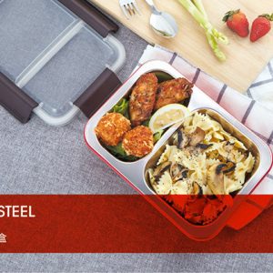 Stainless Steel  Food Container Flatware Lunch Box(স্টেইনলেস স্টীল খাদ্য ধারক ফ্ল্যাটওয়্যার লাঞ্চ বক্স)