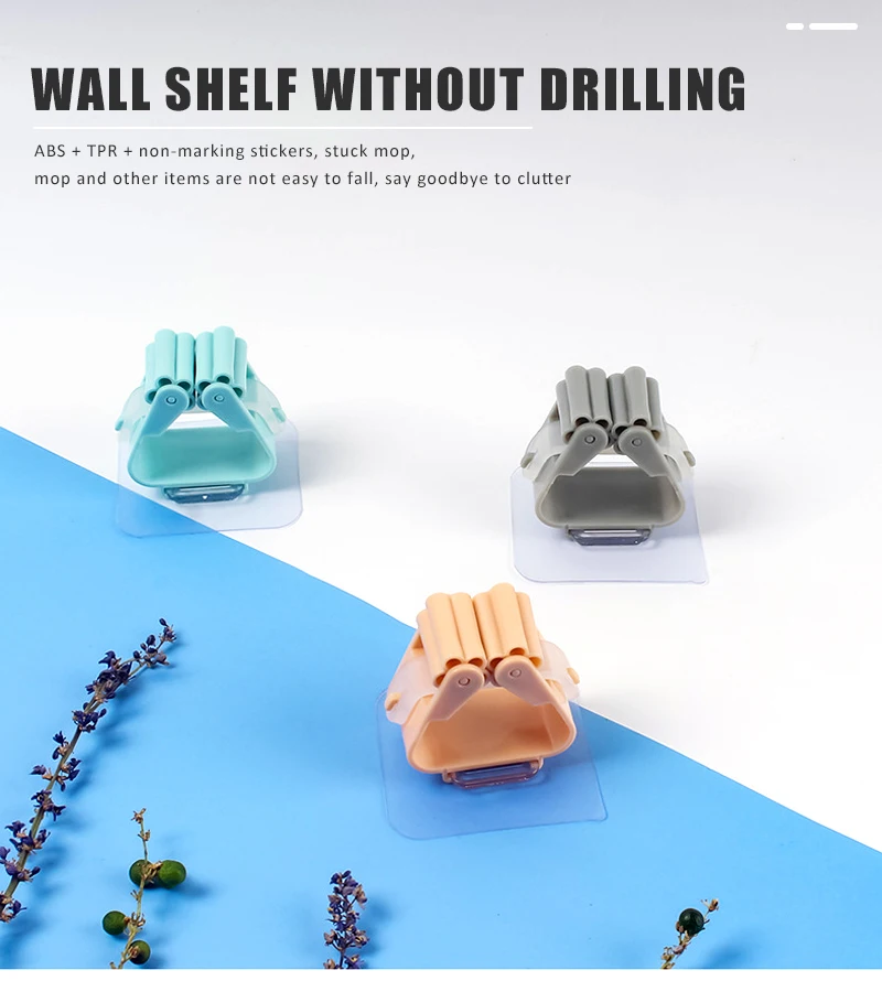 mop holder wall