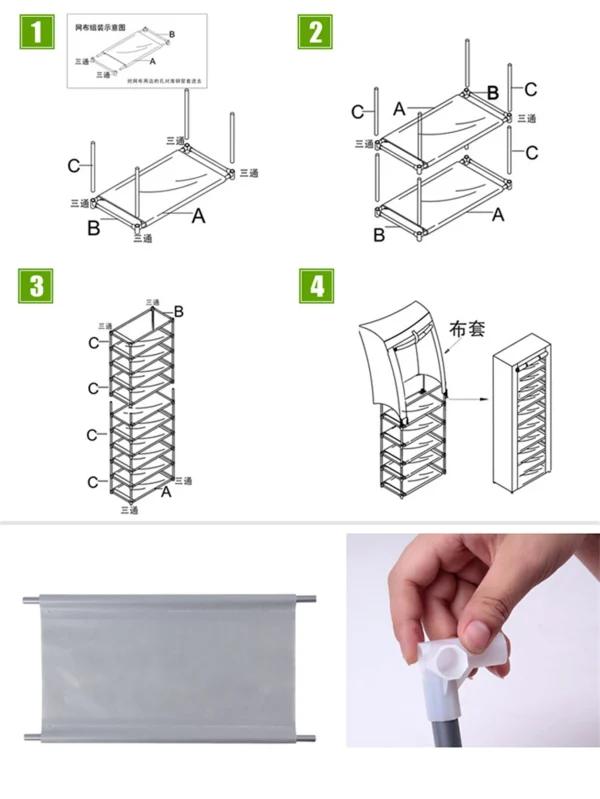 multilayer shoe rack
