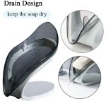 Drain Soap Holder Box Bathroom Shower Soap Storage Box Tray Shelf Bathroom Accessories Drainage Box Plastic Ledge Sheet Shape - Image 6