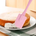 3 pcs spatula set / 3 pcs Silicone Cream Spatula Kitchen Pastry Blenders Non-stick Baking Oil Brush Cake Mixer Scraper Butter Spreader Whisk for Cooking - Image 5