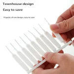 Bathroom Micro Nylon Brush Shower Head Anti-clogging Cleaning Brush Mobile Phone Hole Pore Gap Washing Tools Toilet Accessorie - Image 2