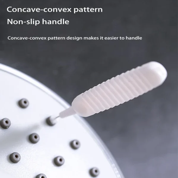 Bathroom Micro Nylon Brush Shower Head Anti-clogging Cleaning Brush Mobile Phone Hole Pore Gap Washing Tools Toilet Accessorie - Image 3