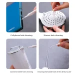Bathroom Micro Nylon Brush Shower Head Anti-clogging Cleaning Brush Mobile Phone Hole Pore Gap Washing Tools Toilet Accessorie - Image 6