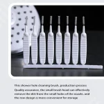 Bathroom Micro Nylon Brush Shower Head Anti-clogging Cleaning Brush Mobile Phone Hole Pore Gap Washing Tools Toilet Accessorie - Image 7