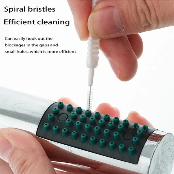 Bathroom Micro Nylon Brush Shower Head Anti-clogging Cleaning Brush Mobile Phone Hole Pore Gap Washing Tools Toilet Accessorie - Image 9