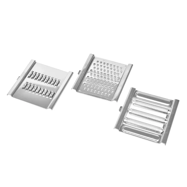 Multifunctional Plate Zester Vegetable Slicer Grater Chopper 3 in 1 Cheese Stainless Steel Grater Manual Vegetable Cutters - Image 5