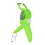1 pcs Multi Cutter With Peeler For Vegetable And Fruit Extra Sharp Stainless Steel - Multicolor - Image 6