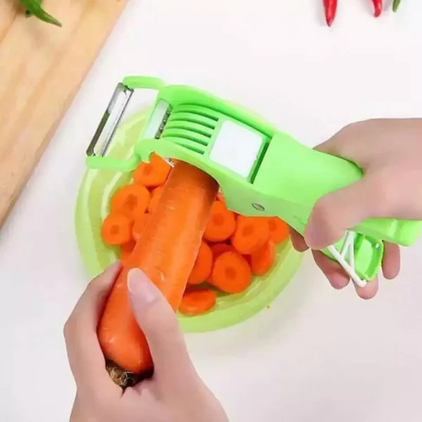 Vegetable cutter With peeler Vegetable cutter With peeler