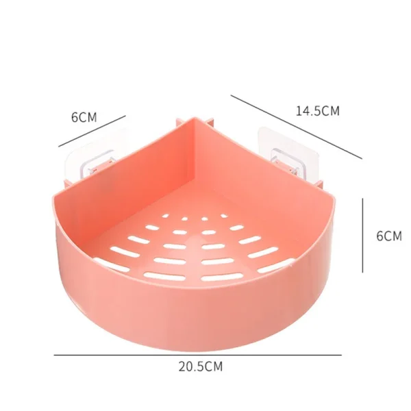 Bathroom Corner Shelf/বাথরুমের কোণার সেলফ - Image 5