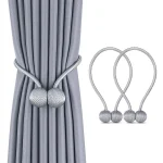 Podda Belt /2Pc Magnetic Curtain Tieback High Quality Clip Curtains Buckle Holder Curtain Magnetic Belt