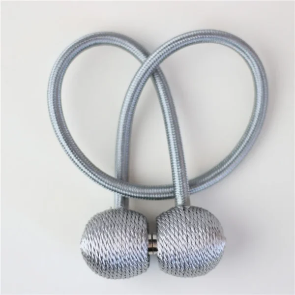 Podda Belt /2Pc Magnetic Curtain Tieback High Quality Clip Curtains Buckle Holder Curtain Magnetic Belt - Image 3