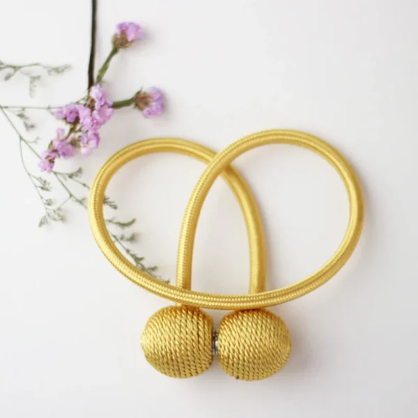 Podda Belt /2Pc Magnetic Curtain Tieback High Quality Clip Curtains Buckle Holder Curtain Magnetic Belt - Image 8