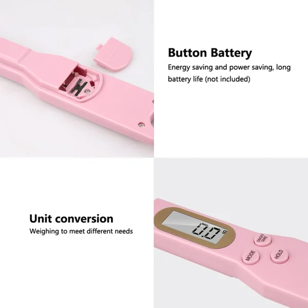 Digital Kitchen Measuring Spoon Scale/ওজন মাপার চামচ স্কেল - Image 8