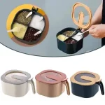 spaice box /4 in 1 Condiment Jars Seasoning Box Set - Image 5