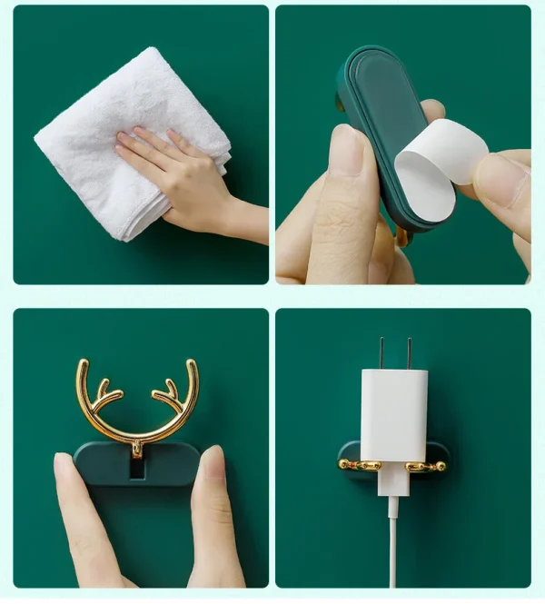 Wall Hook Socket Holder