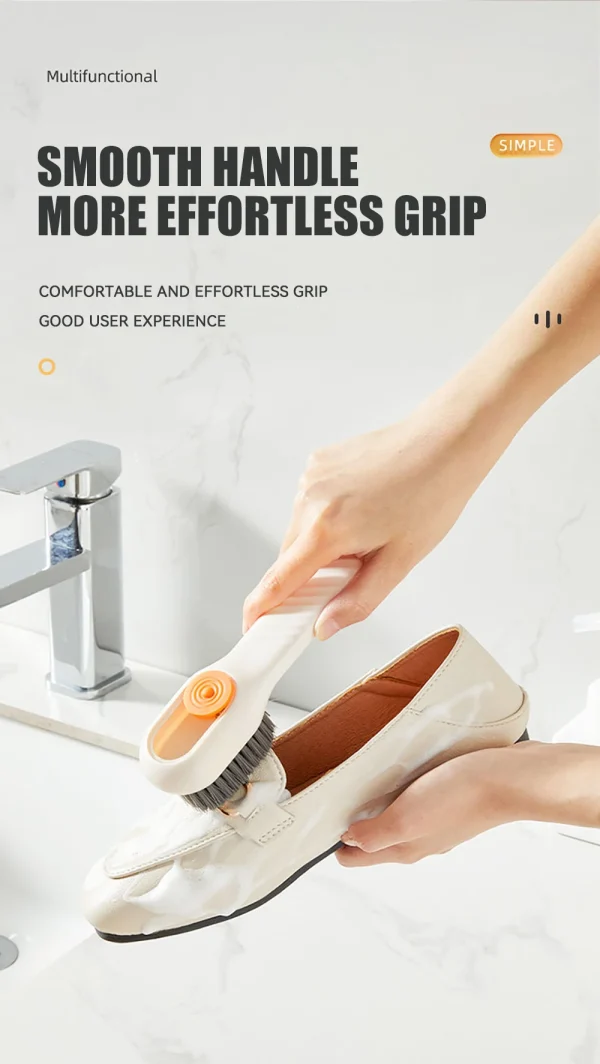 Multifunctional Liquid Shoe Cleaning Brush/জুতা পরিষ্কার করার ব্রাশ - Image 3