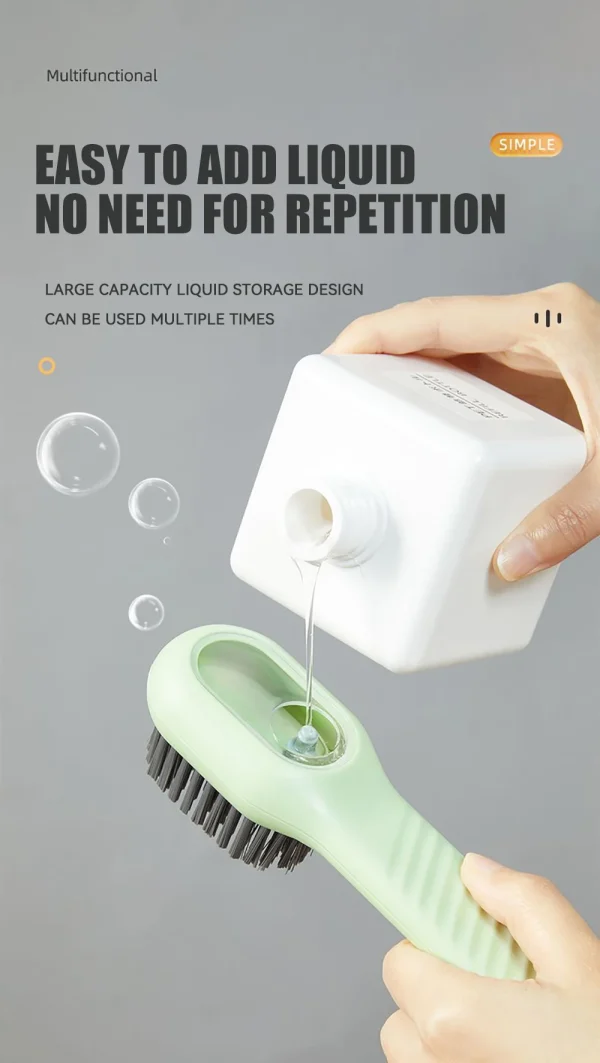 Multifunctional Liquid Shoe Cleaning Brush/জুতা পরিষ্কার করার ব্রাশ - Image 7