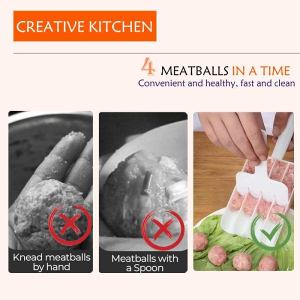 Quadruple Meatball Maker Set/মিটবল তৈরির সেট - Image 2
