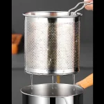 Fryer Oil Saving Deep Pot
