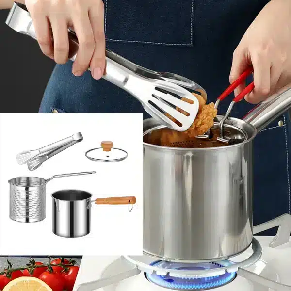 Fryer Oil Saving Deep Pot (4) Fryer Oil Saving Deep Pot